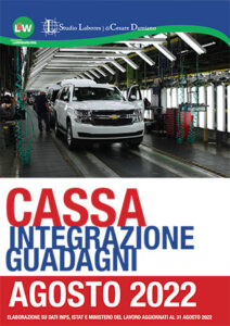 Cassa Integrazione Guadagni Report speciale aprile 2020