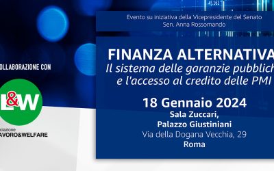 Finanza alternativa: il sistema delle garanzie pubbliche e l’accesso al credito delle Pmi